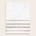 Vintage Farmhouse Grain Sack - Sandstone Stripes Notebook Gallery Image 4