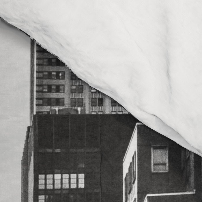 New York City (Black and White) Comforter Gallery Image 4