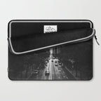New York City (Black and White) Laptop Sleeve Gallery Image 2