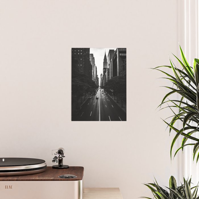 New York City (Black and White) Poster Gallery Image 2