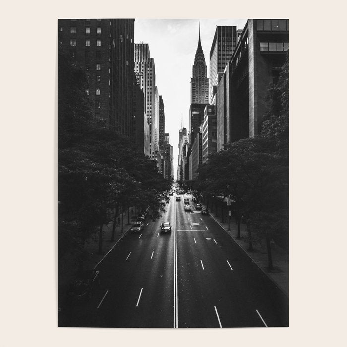 New York City (Black and White) Poster Gallery Image 1