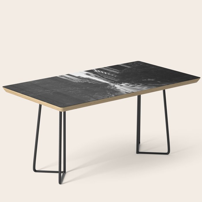 New York City (Black and White) Coffee Table Gallery Image 1