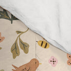 In Bloom - Gouache Nature Print Comforter Gallery Image 4