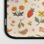In Bloom - Gouache Nature Print Laptop Sleeve Gallery Image 3