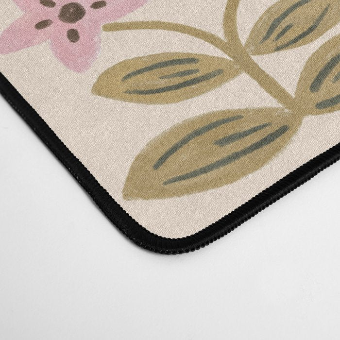 In Bloom - Gouache Nature Print Desk Mat Gallery Image 4