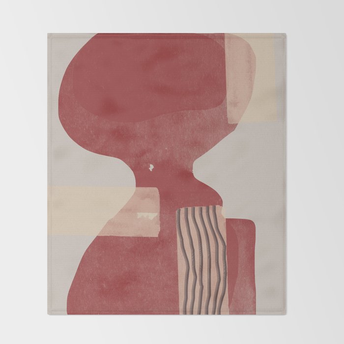 New Me | Shapes Objects Throw Blanket Gallery Image 2
