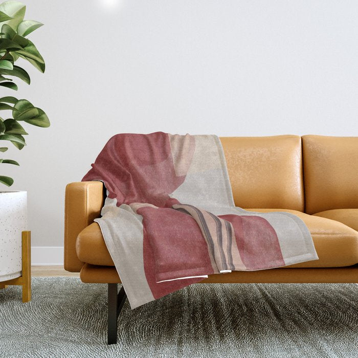 New Me | Shapes Objects Throw Blanket Gallery Image 1