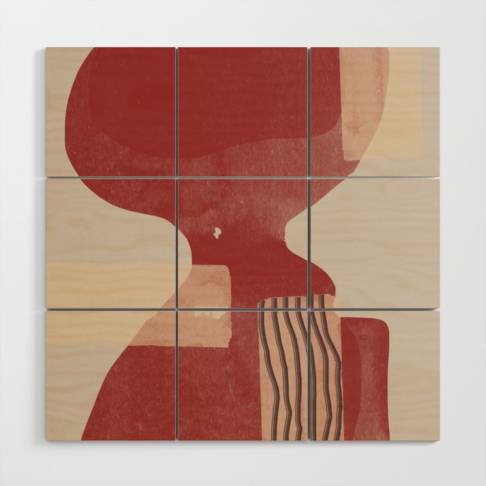 New Me | Shapes Objects Wood Wall Art Gallery Image 1