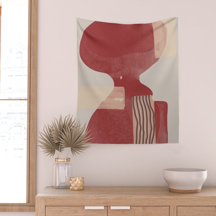 New Me | Shapes Objects Wall Tapestry Gallery Image 2