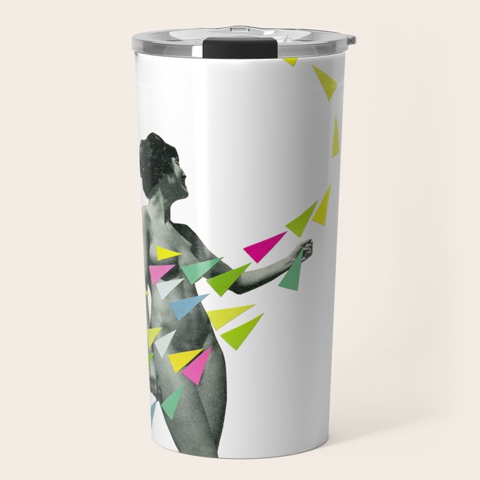 She's a Whirlwind Travel Mug Gallery Image 1