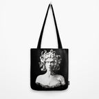 Silver Medusa Tote Bag Gallery Image 2