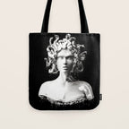 Silver Medusa Tote Bag Gallery Image 1