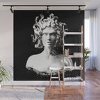 Silver Medusa Wall Mural Gallery Image 1