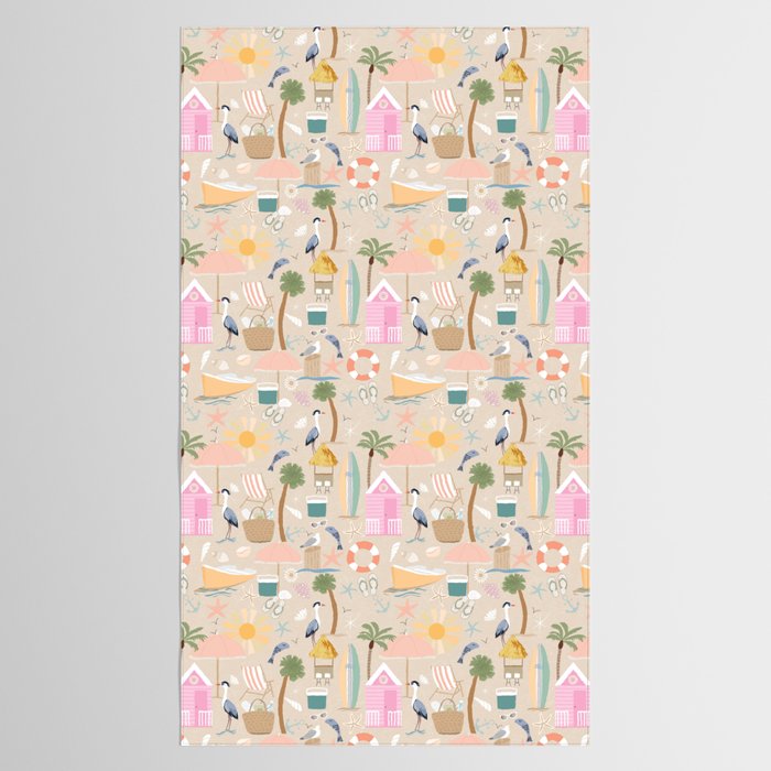 Beach vibe Tablecloth Gallery Image 2