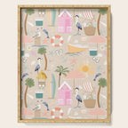 Beach vibe Serving Tray Gallery Image 1