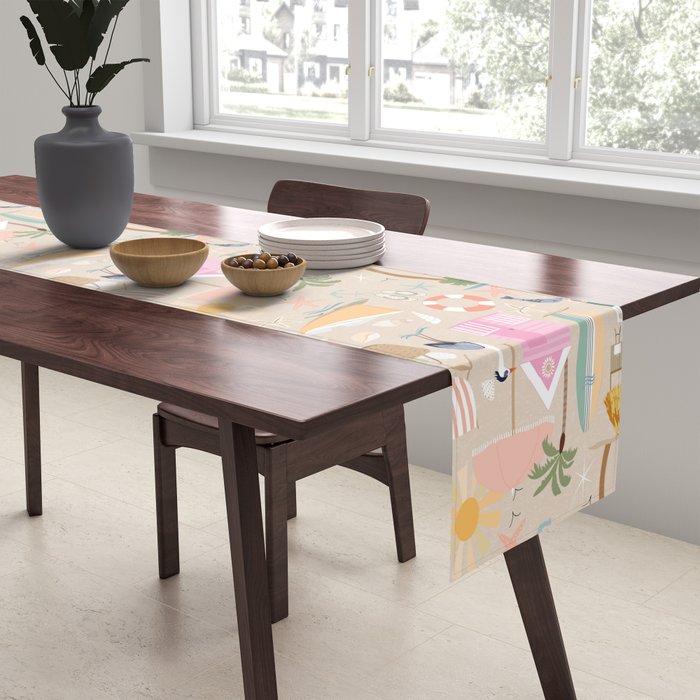 Beach vibe Table Runner Gallery Image 2