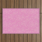 Stars - Pink Outdoor Rug Gallery Image 1