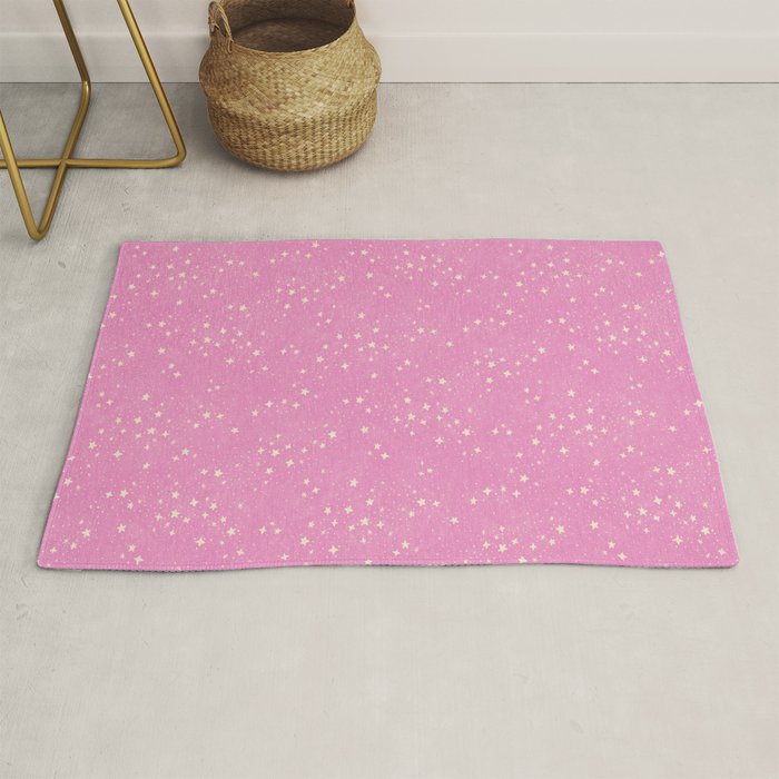 Stars - Pink Rug Gallery Image 1