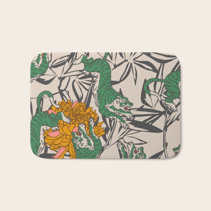 BENGAL MAYA TIGER Bath Mat Gallery Image 1