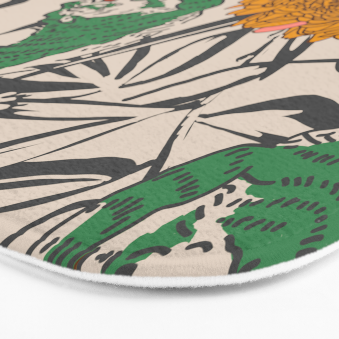 BENGAL MAYA TIGER Bath Mat Gallery Image 3