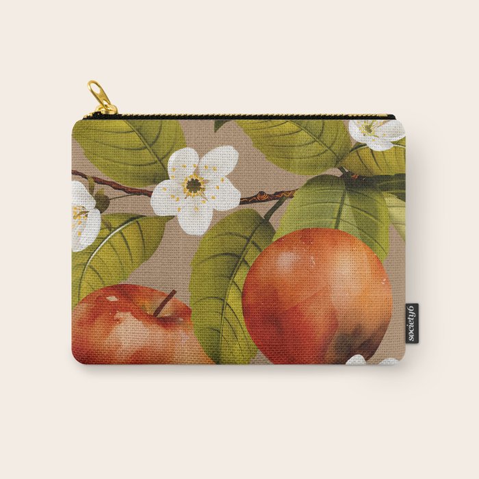 Apples Botanical Art 2 Carry All Pouch Gallery Image 1