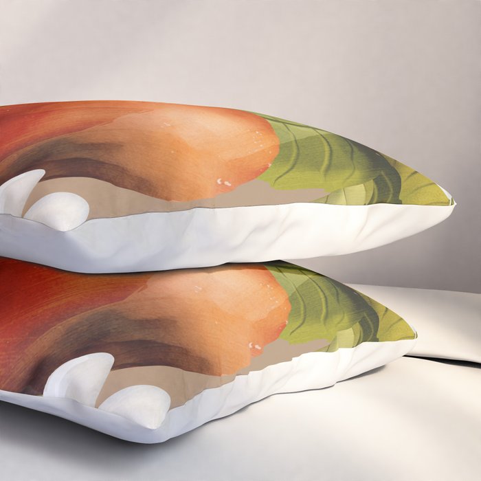 Apples Botanical Art 2 Pillow Sham Gallery Image 3