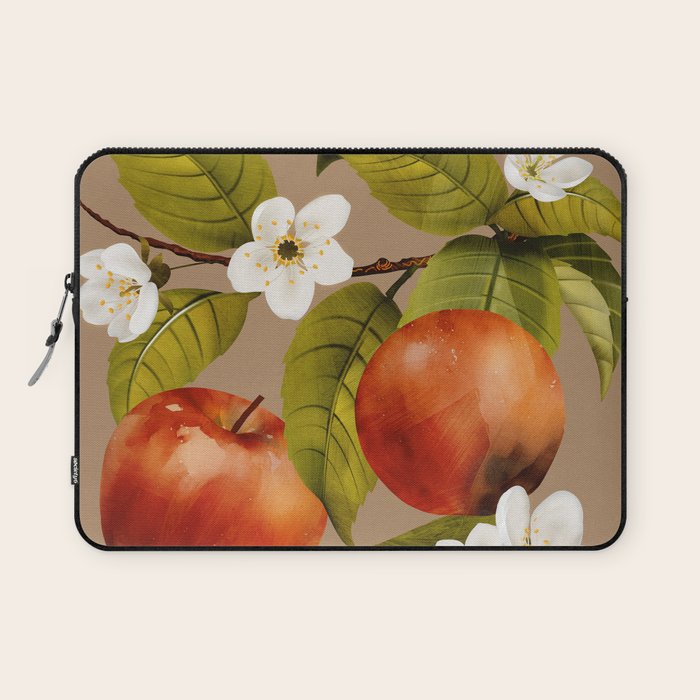 Apples Botanical Art 2 Laptop Sleeve Gallery Image 1