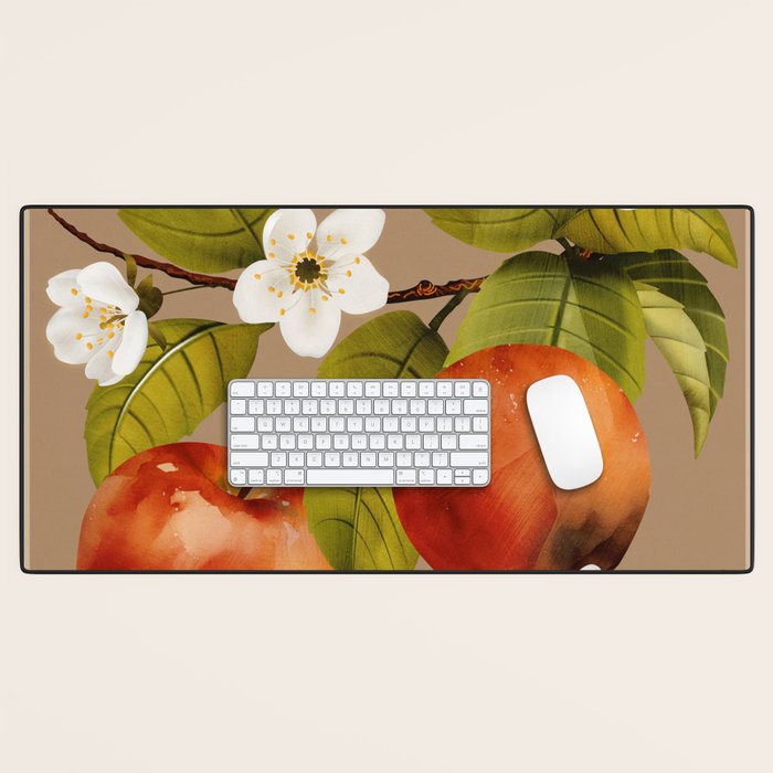 Apples Botanical Art 2 Desk Mat Gallery Image 1