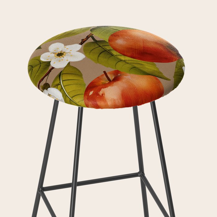 Apples Botanical Art 2 Stool Gallery Image 2