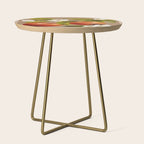 Apples Botanical Art 2 Side Table Gallery Image 1