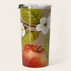 Apples Botanical Art 2 Travel Mug Gallery Image 3