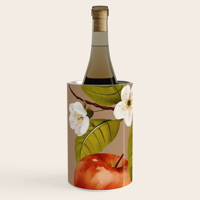 Apples Botanical Art 2 Wine Chiller Gallery Image 2