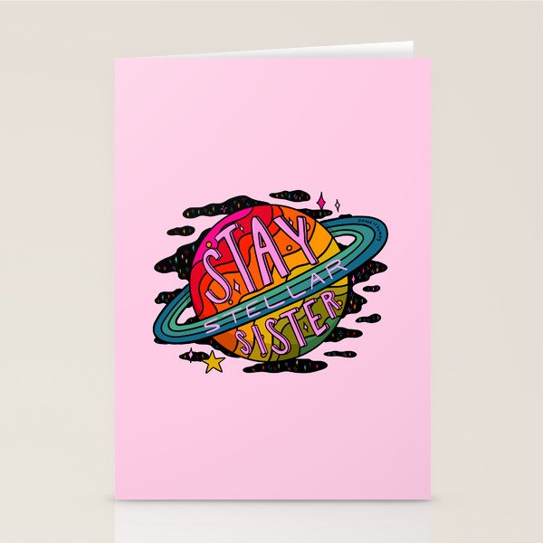 Stay Stellar Sister Stationery Card Gallery Image 2