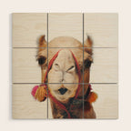 Camel Wood Wall Art Gallery Image 1