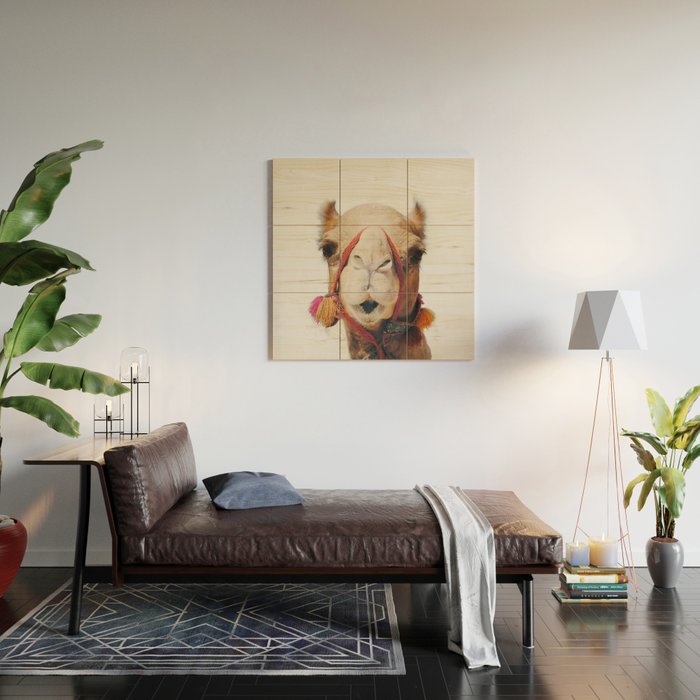 Camel Wood Wall Art Gallery Image 2