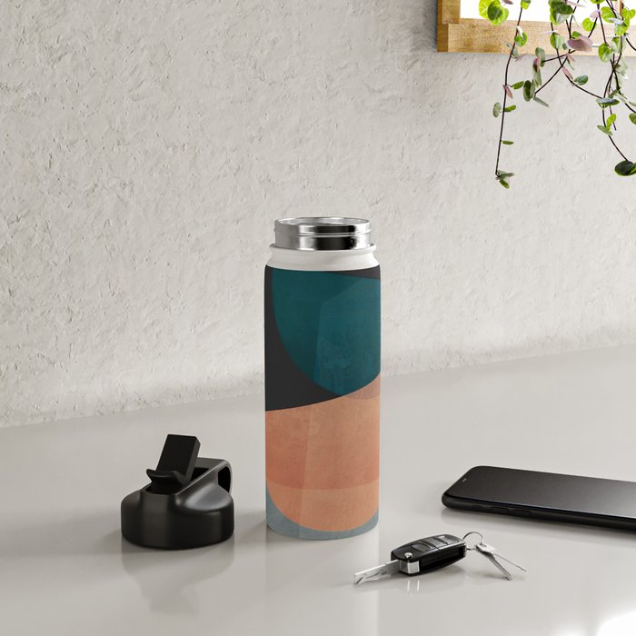 Modern Abstract Art 14 Water Bottle Gallery Image 4