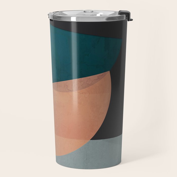 Modern Abstract Art 14 Travel Mug Gallery Image 2