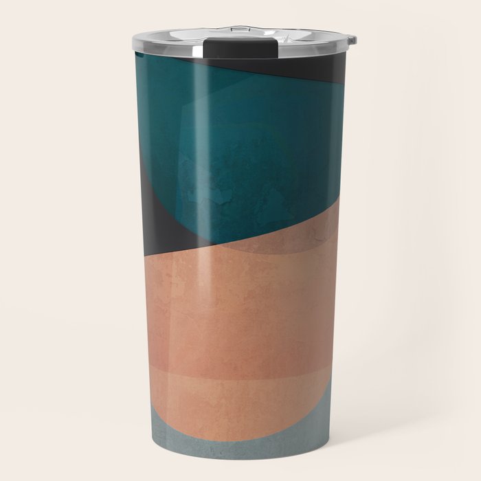 Modern Abstract Art 14 Travel Mug Gallery Image 1