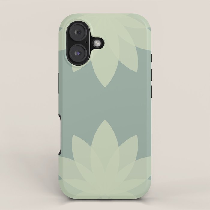 Lotus Flower Minimalism XIV iPhone Case Gallery Image 1