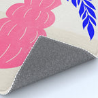 Ruby Pink Vase & Electric Leaves: Vases & Stuff 01 Rug Gallery Image 4