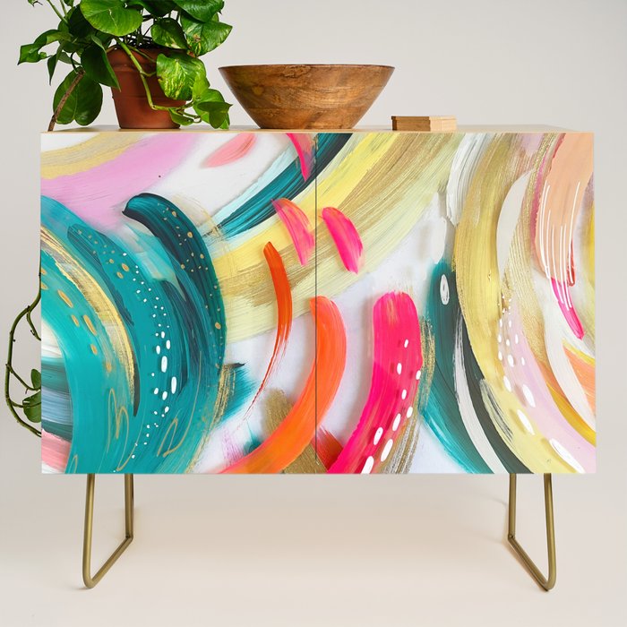 EttaVee Brushstroke no. 180 Credenza Gallery Image 1