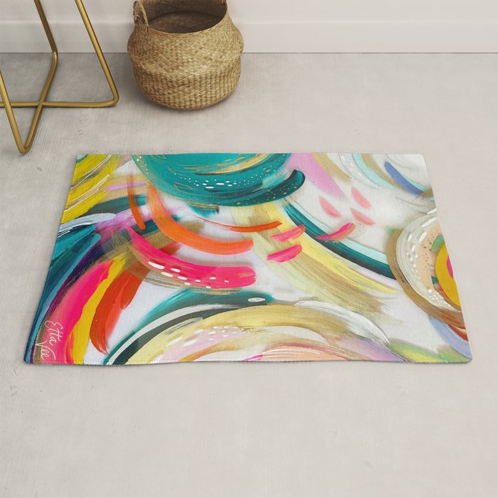 EttaVee Brushstroke no. 180 Rug Gallery Image 1