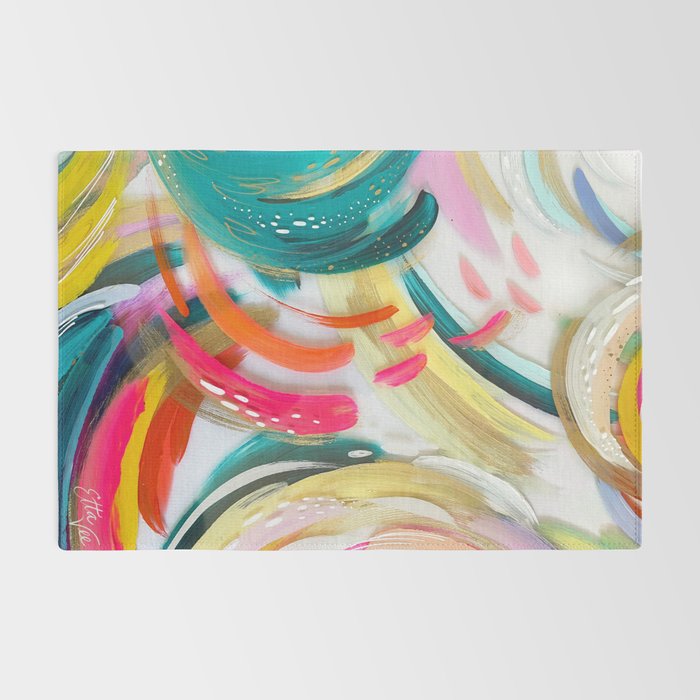 EttaVee Brushstroke no. 180 Rug Gallery Image 2