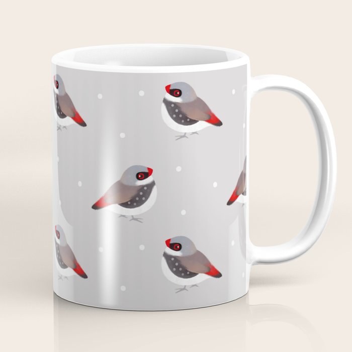 Diamond Firetail Coffee Mug Gallery Image 1
