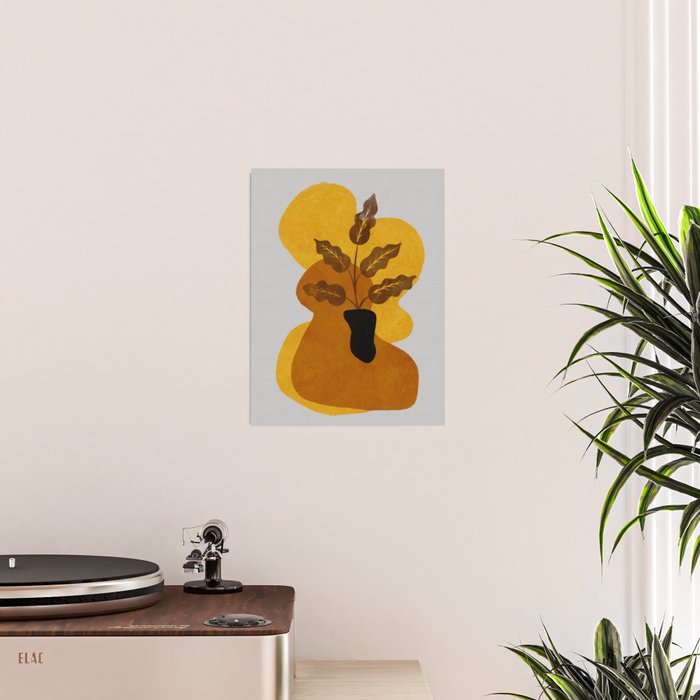abstract vase shape fall Poster Gallery Image 2