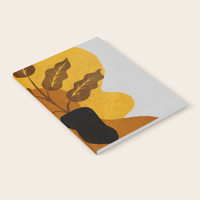 abstract vase shape fall Notebook Gallery Image 1