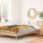 abstract vase shape fall Duvet Cover Gallery Image 2