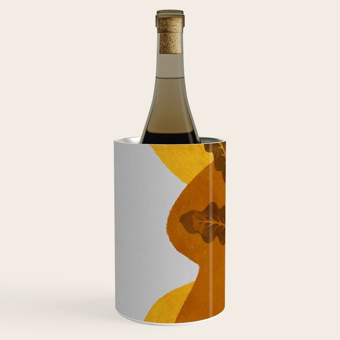 abstract vase shape fall Wine Chiller Gallery Image 2