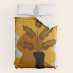 abstract vase shape fall Duvet Cover Gallery Image 6