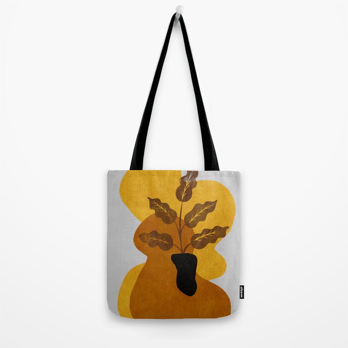 abstract vase shape fall Tote Bag Gallery Image 2